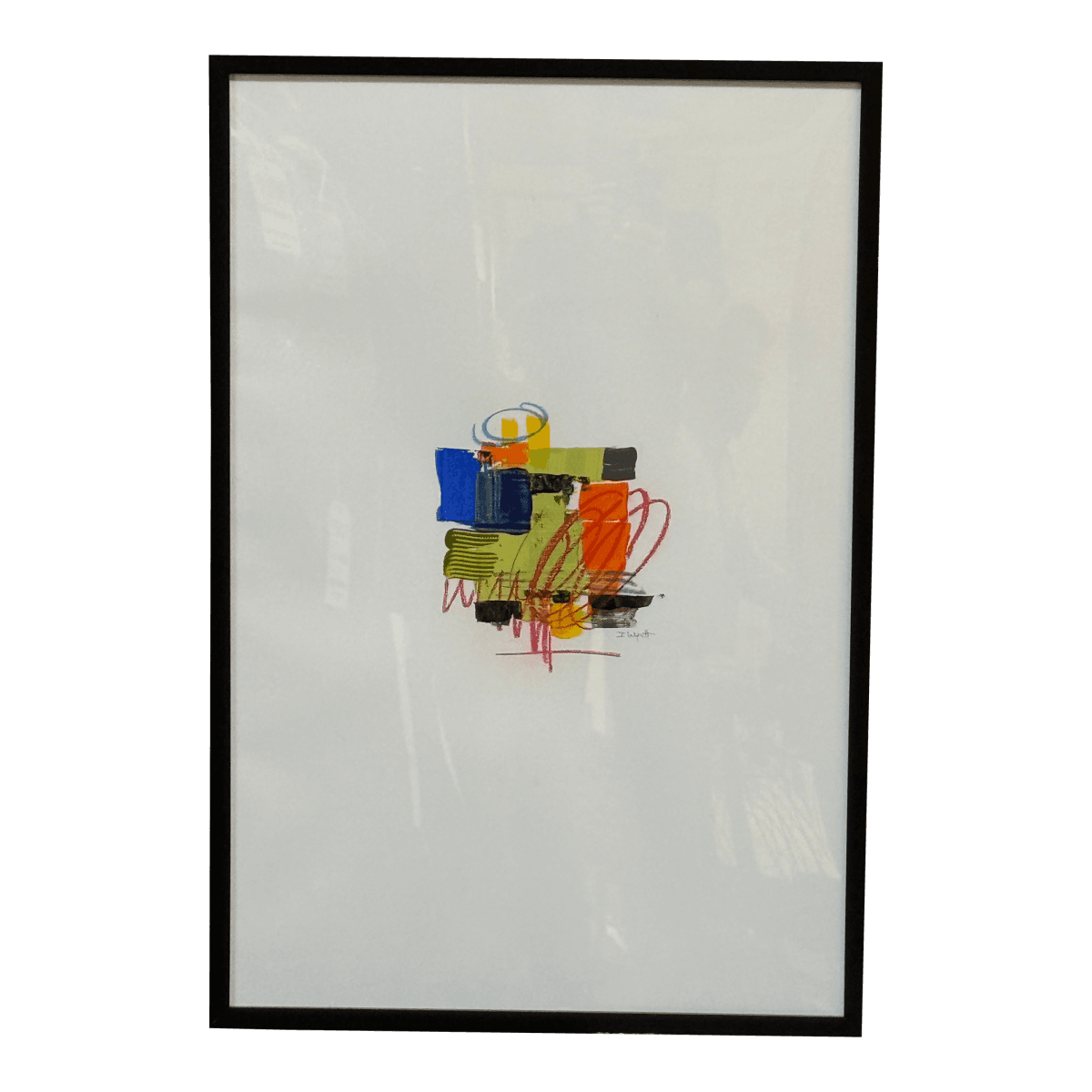 Isabel Wyatt "Zippy" Original Painting, Signed - Thumbnail 2