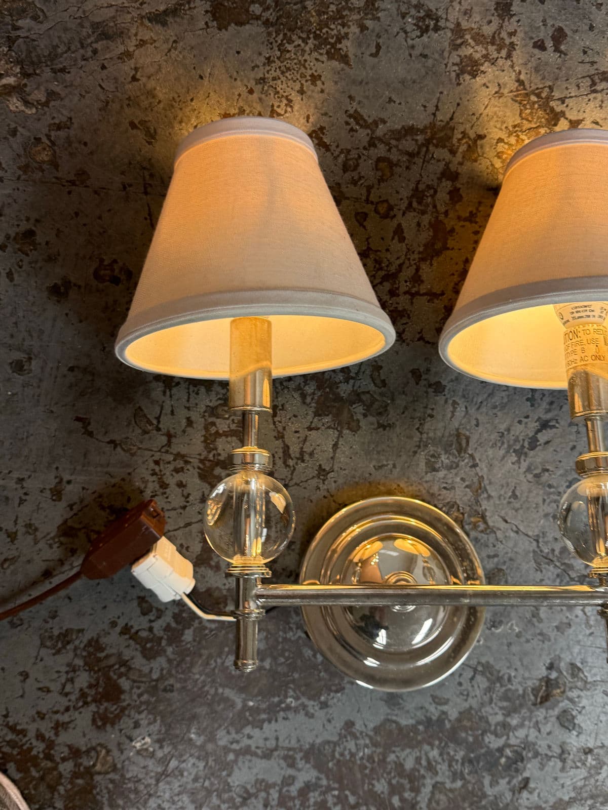 Restoration Hardware Wilshire Double Sconces, Pair - Thumbnail 13