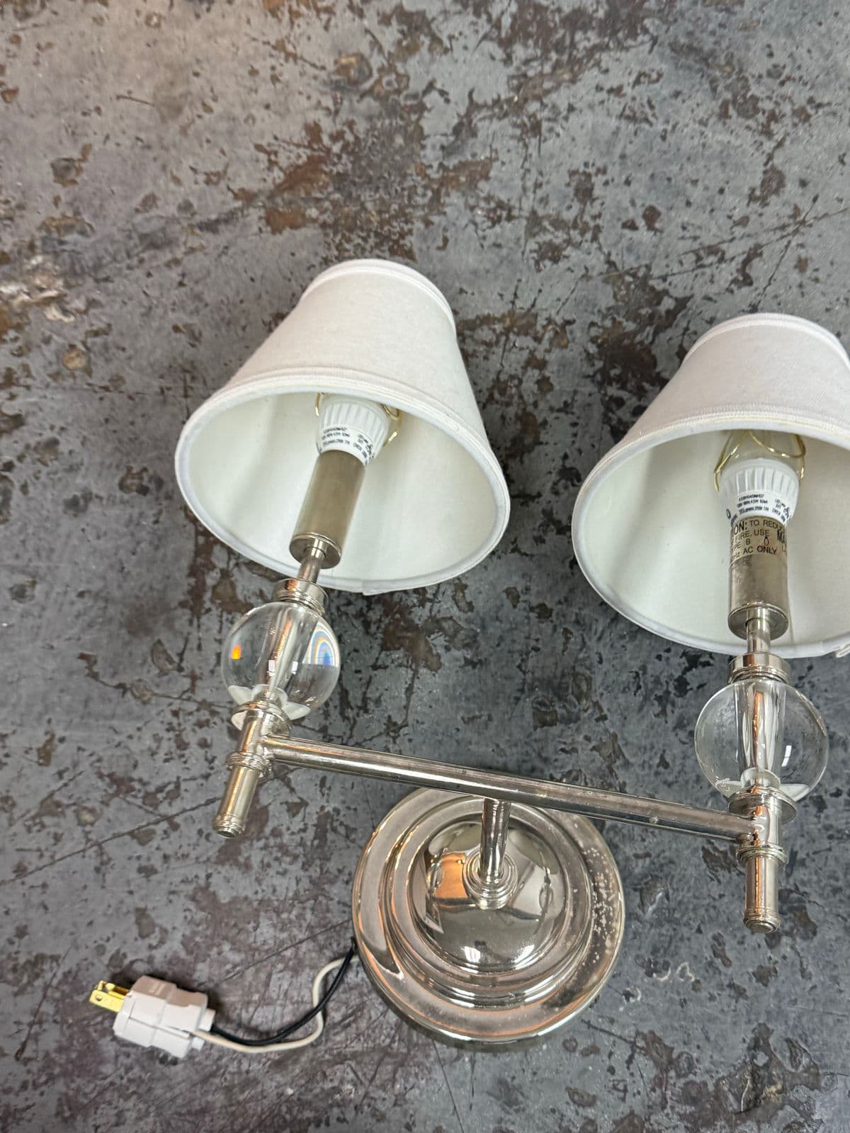 Restoration Hardware Wilshire Double Light Wall Sconce - Thumbnail 7