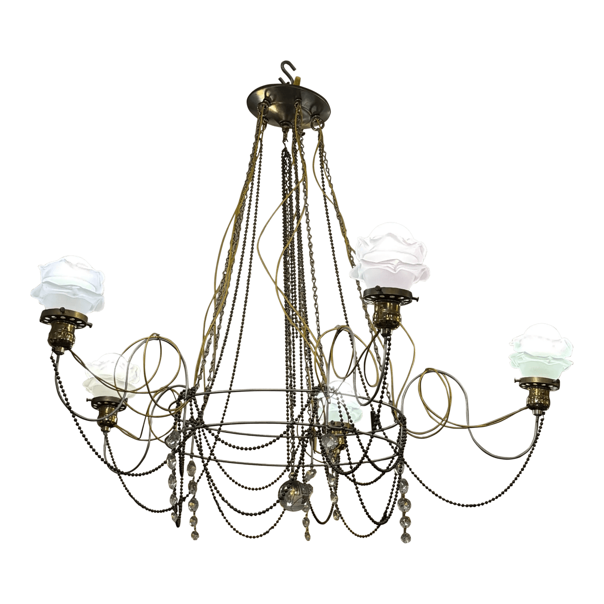 Jim Misner Lighting Custom Five Light Chandelier - Thumbnail 2