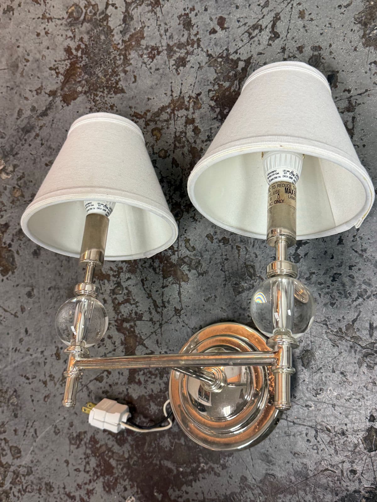 Restoration Hardware Wilshire Double Light Wall Sconce - Thumbnail 12