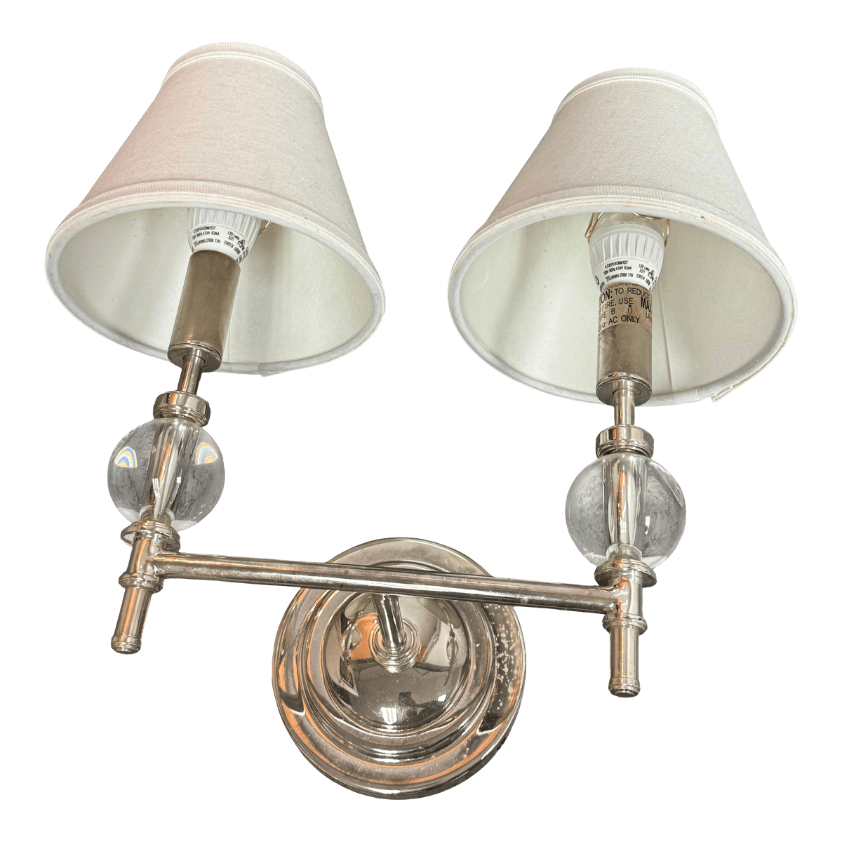 Restoration Hardware Wilshire Double Light Wall Sconce - Thumbnail 2