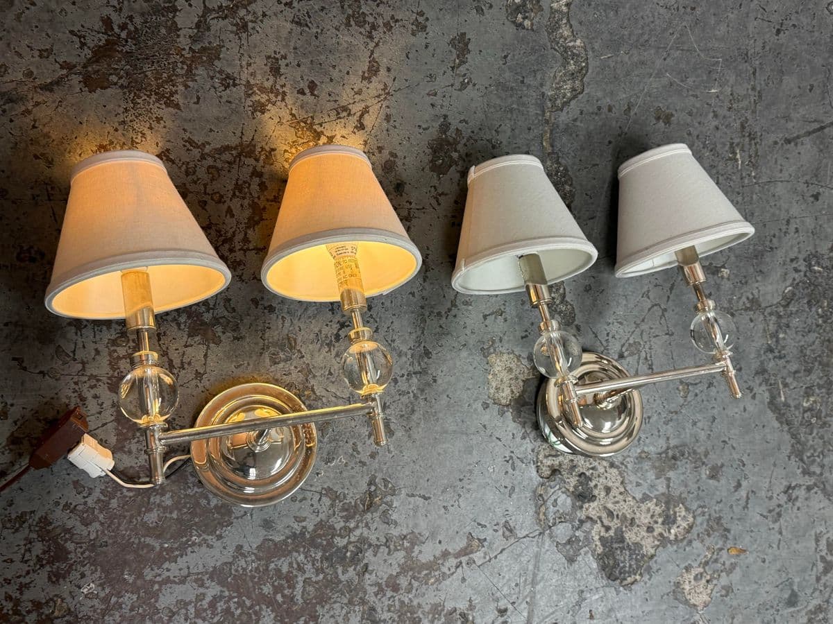 Restoration Hardware Wilshire Double Light Wall Sconce - Thumbnail 13