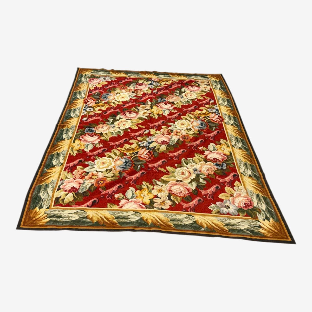 6ft × 8ft 6in Stark Arlington Needlepoint Rug - Image 1