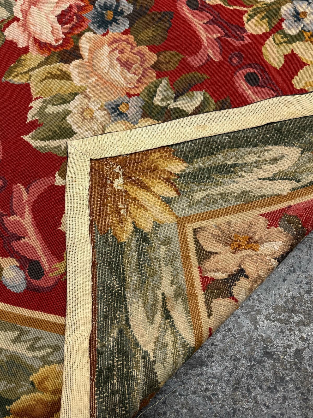 6ft × 8ft 6in Stark Arlington Needlepoint Rug - Thumbnail 13