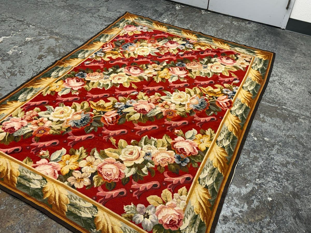 6ft × 8ft 6in Stark Arlington Needlepoint Rug - Thumbnail 10