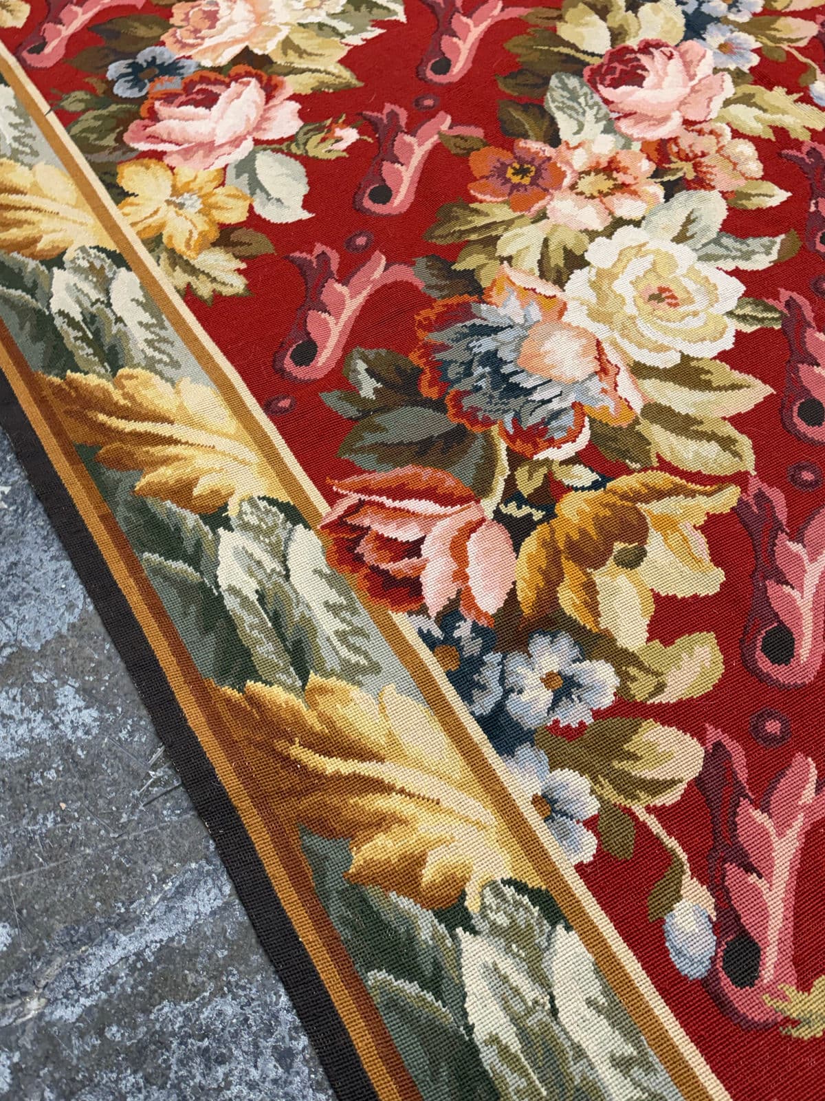 6ft × 8ft 6in Stark Arlington Needlepoint Rug - Thumbnail 12