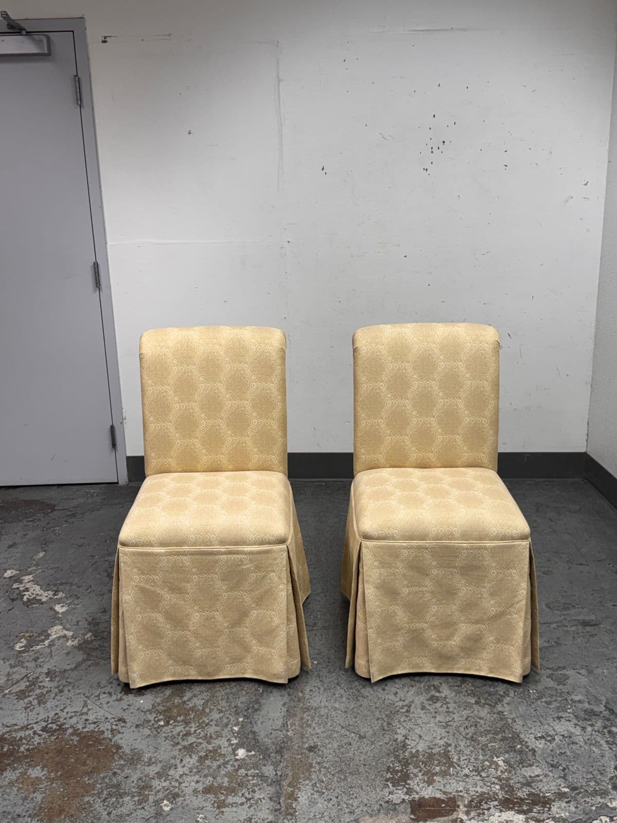 Custom Design Side Dining Chairs, Pair - Thumbnail 3