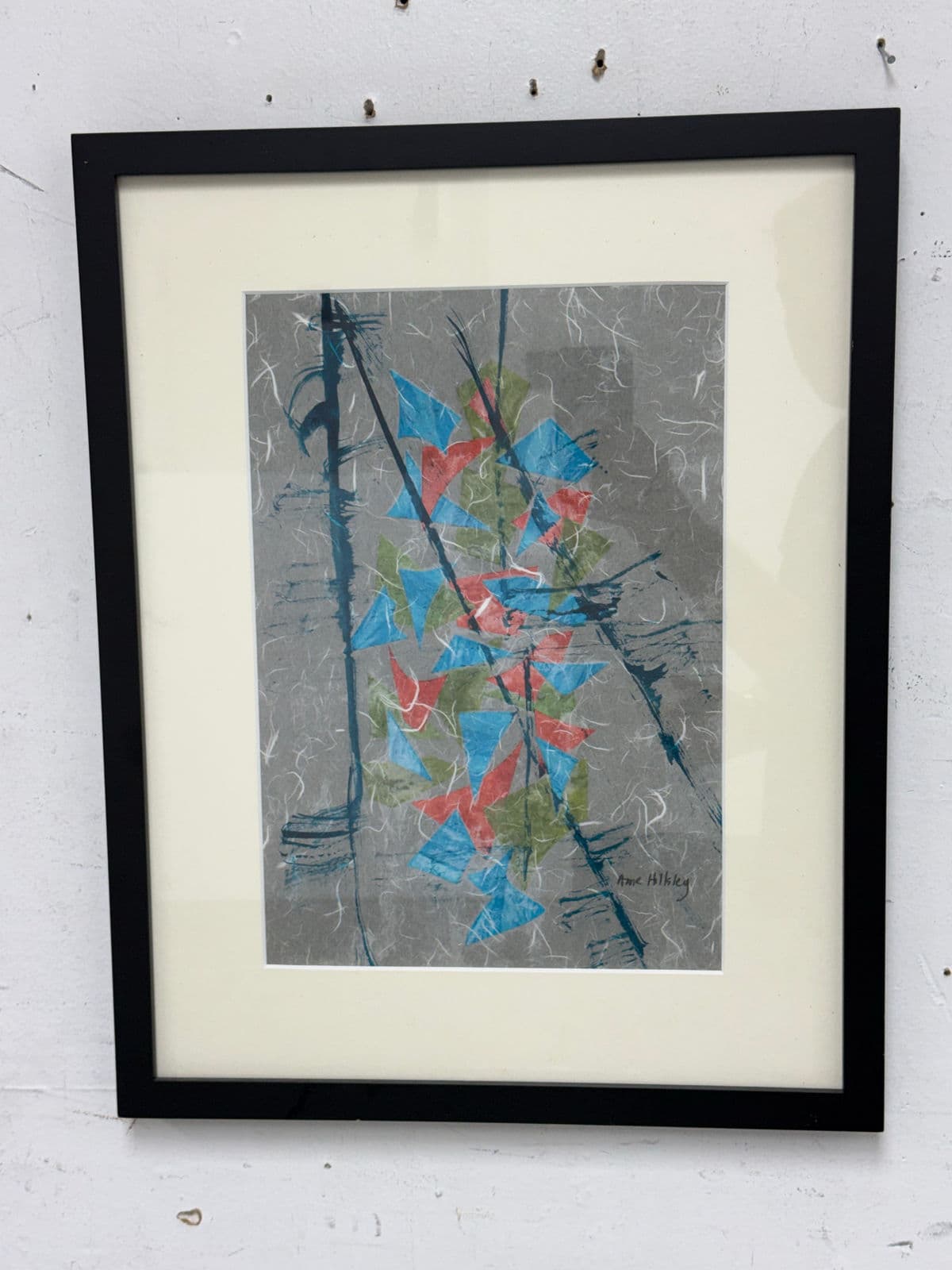 Anne Hillsley for Tibet Collection Windhorse Prayer Flag Artwork, Framed - Thumbnail 6