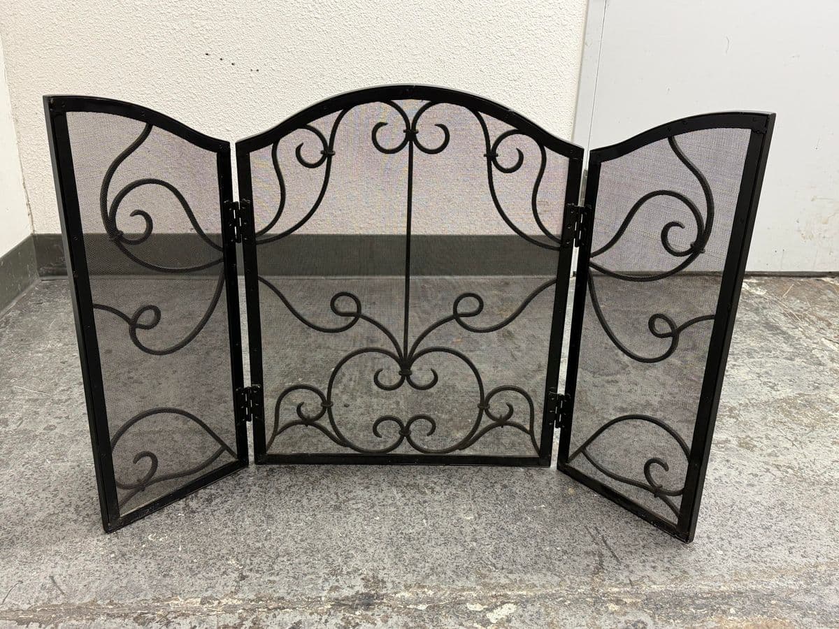 Vintage Spanish Style Fireplace Screen - Thumbnail 7