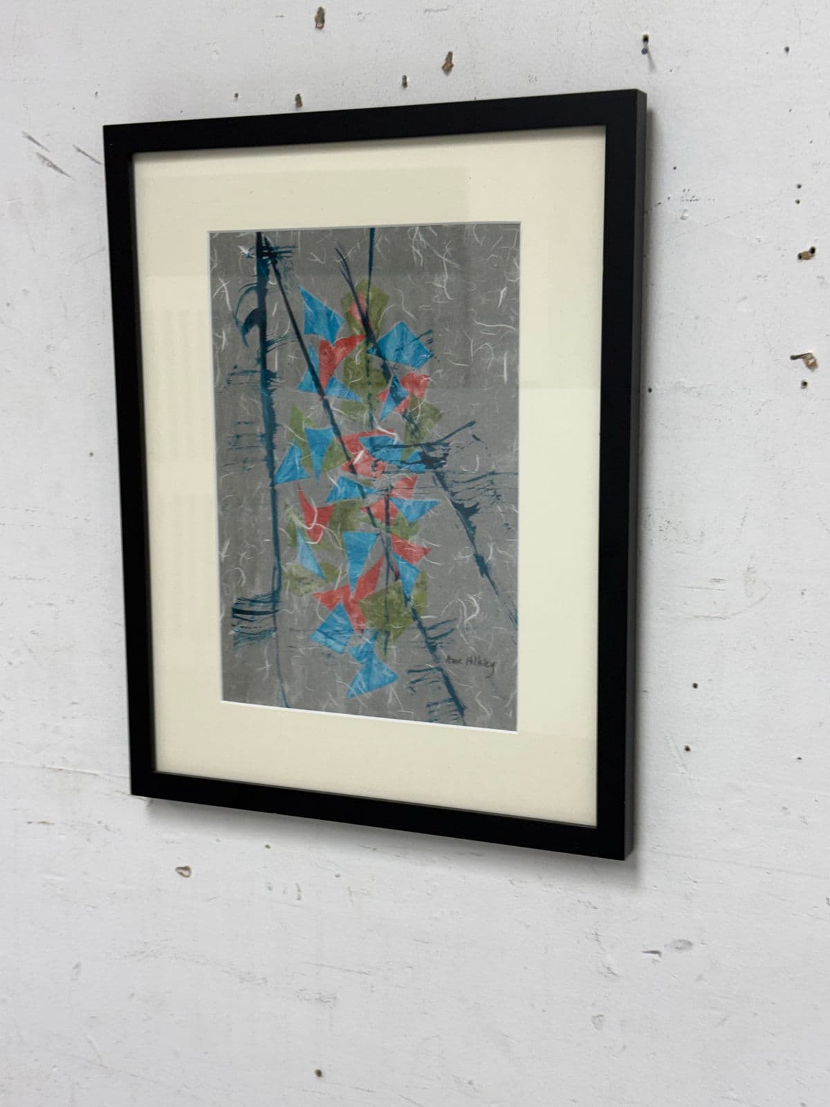 Anne Hillsley for Tibet Collection Windhorse Prayer Flag Artwork, Framed - Thumbnail 4