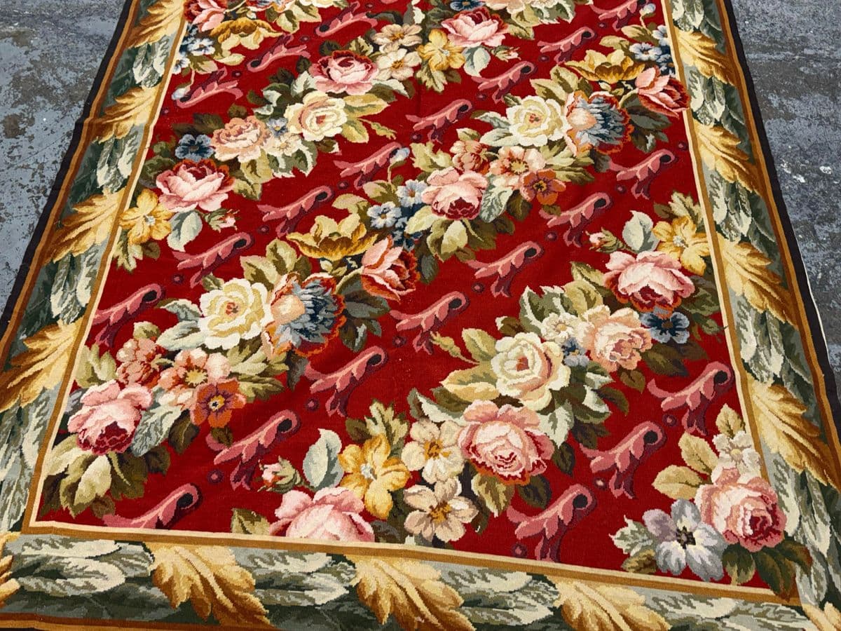 6ft × 8ft 6in Stark Arlington Needlepoint Rug - Thumbnail 7