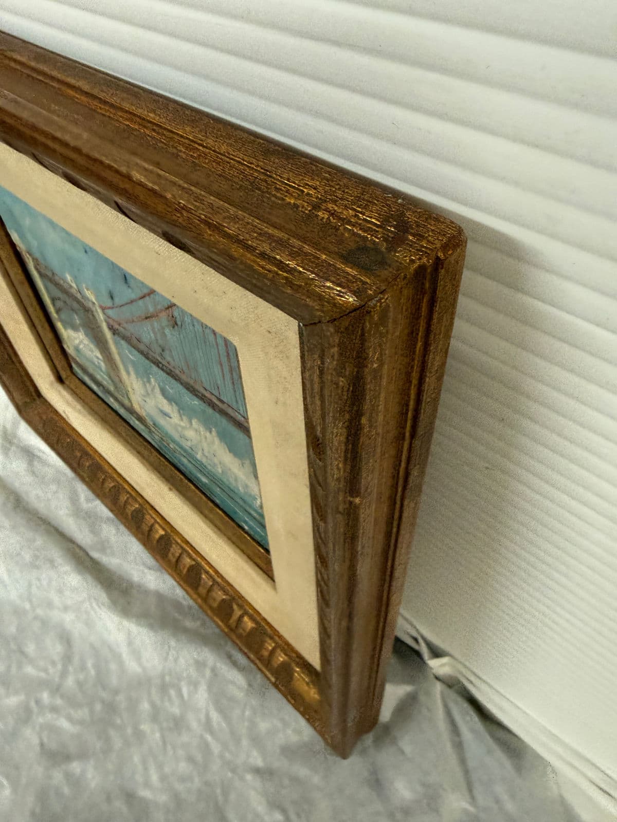 John Checkley Fort Point Landscape Painting, Framed - Thumbnail 11