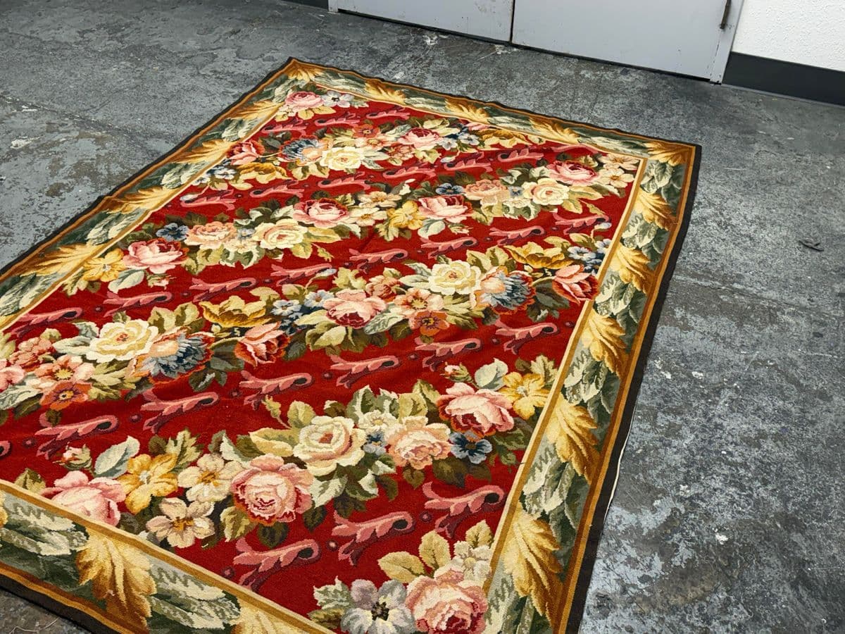 6ft × 8ft 6in Stark Arlington Needlepoint Rug - Thumbnail 6