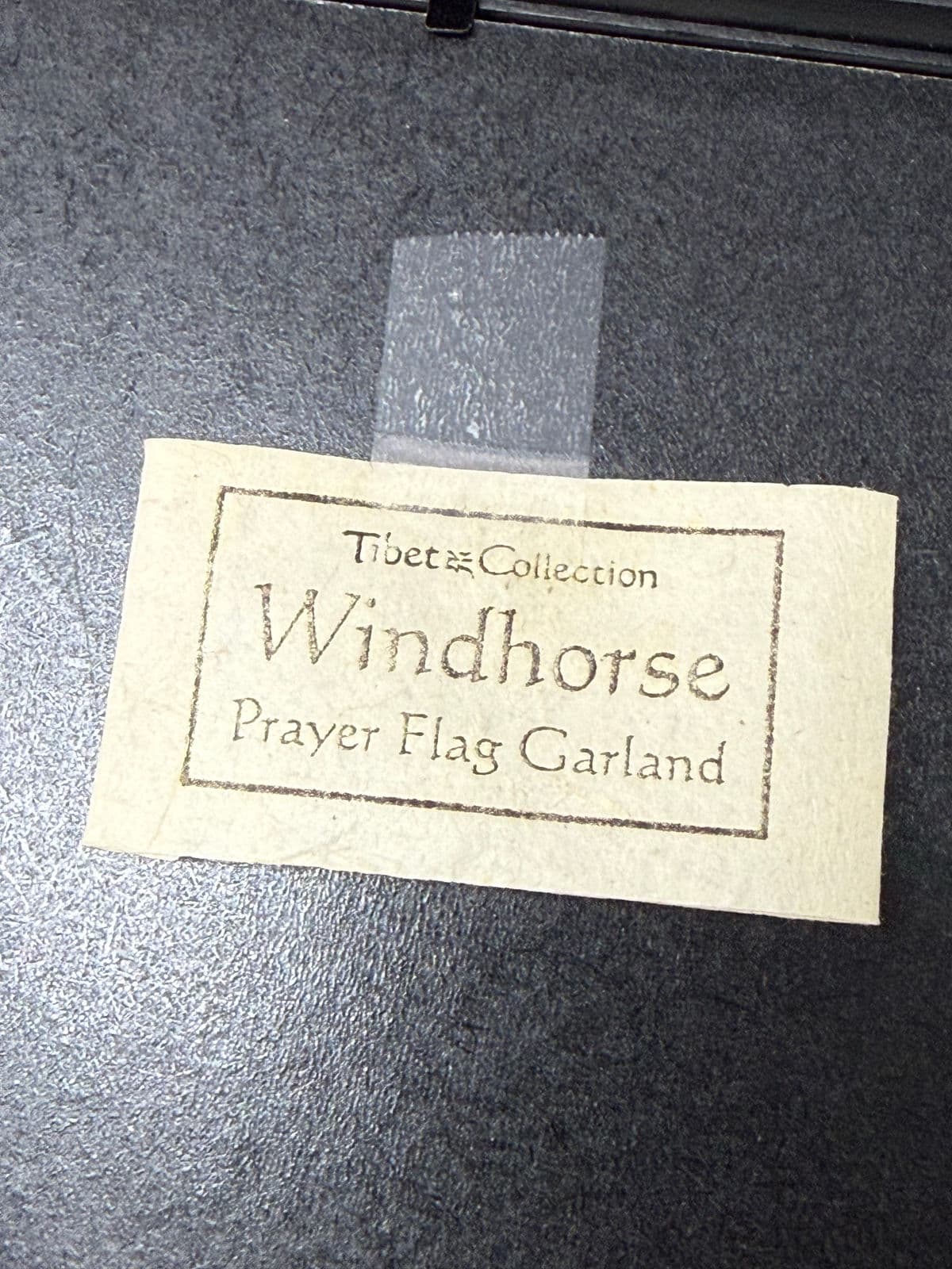 Anne Hillsley for Tibet Collection Windhorse Prayer Flag Artwork, Framed - Thumbnail 13