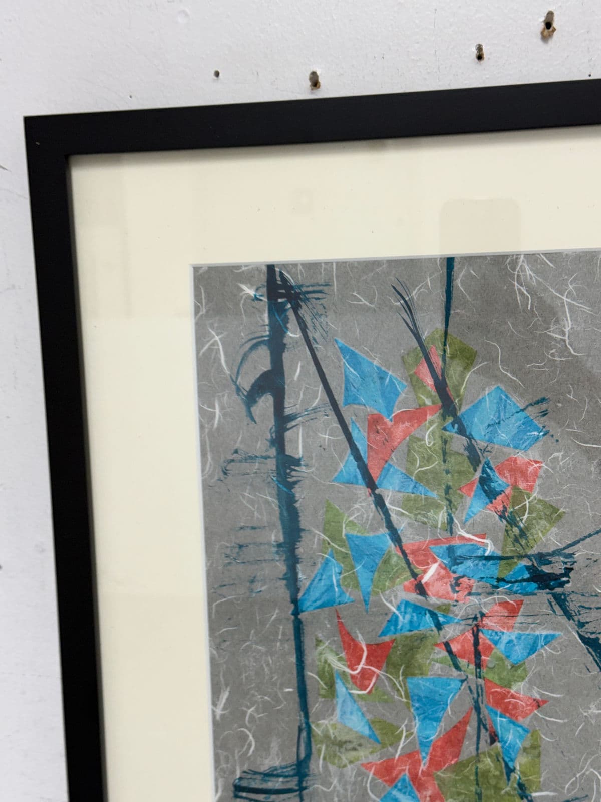 Anne Hillsley for Tibet Collection Windhorse Prayer Flag Artwork, Framed - Thumbnail 5