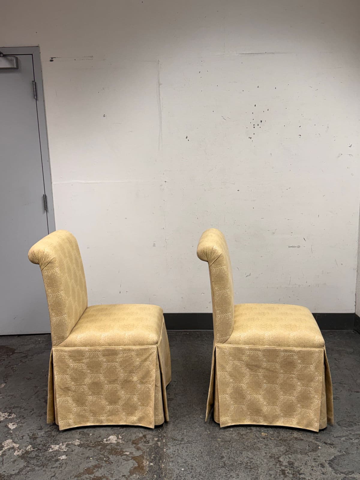 Custom Design Side Dining Chairs, Pair - Thumbnail 5