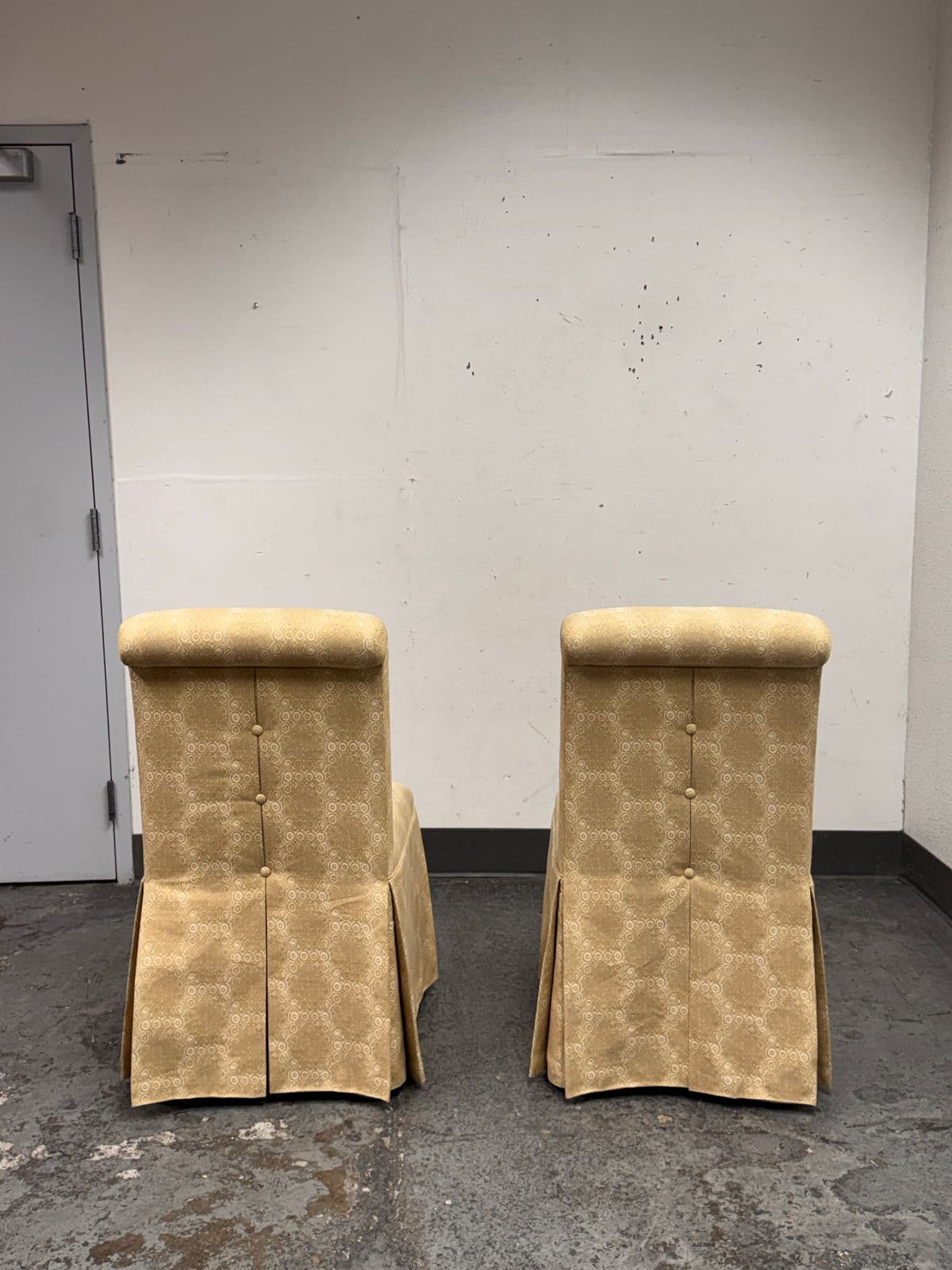 Custom Design Side Dining Chairs, Pair - Thumbnail 6