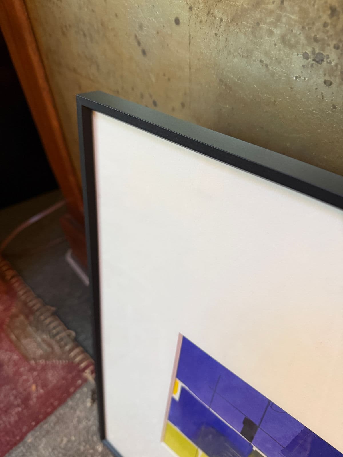 Isabel Wyatt "Blue Yellow Study" Original Painting - Thumbnail 8