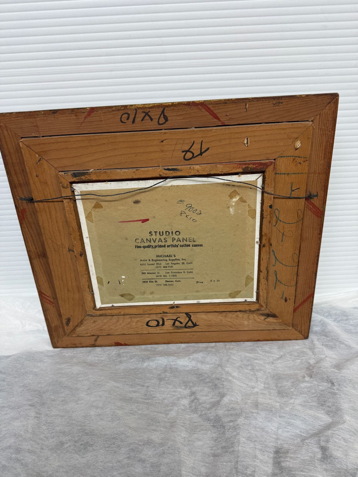 John Checkley Fort Point Landscape Painting, Framed - Thumbnail 12