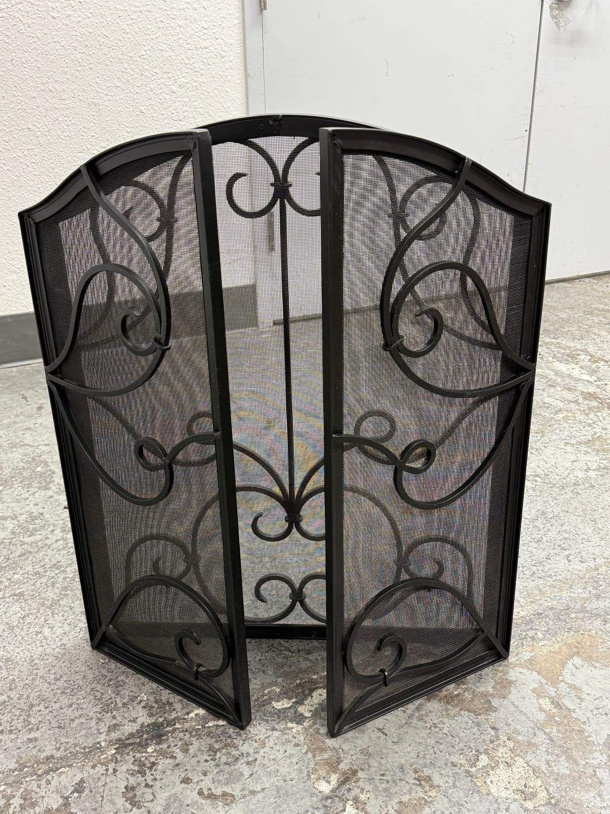 Vintage Spanish Style Fireplace Screen - Thumbnail 8