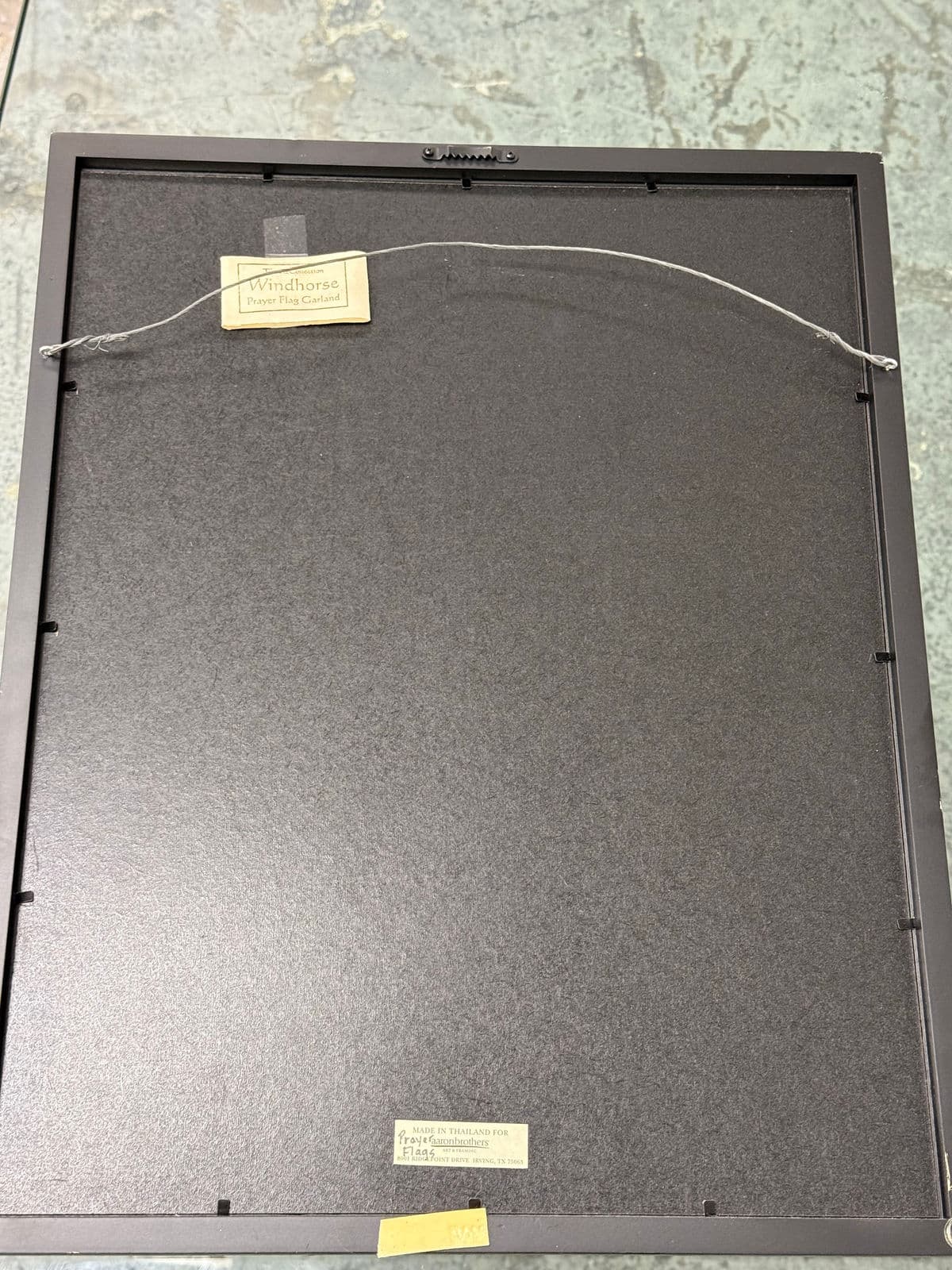 Anne Hillsley for Tibet Collection Windhorse Prayer Flag Artwork, Framed - Thumbnail 11