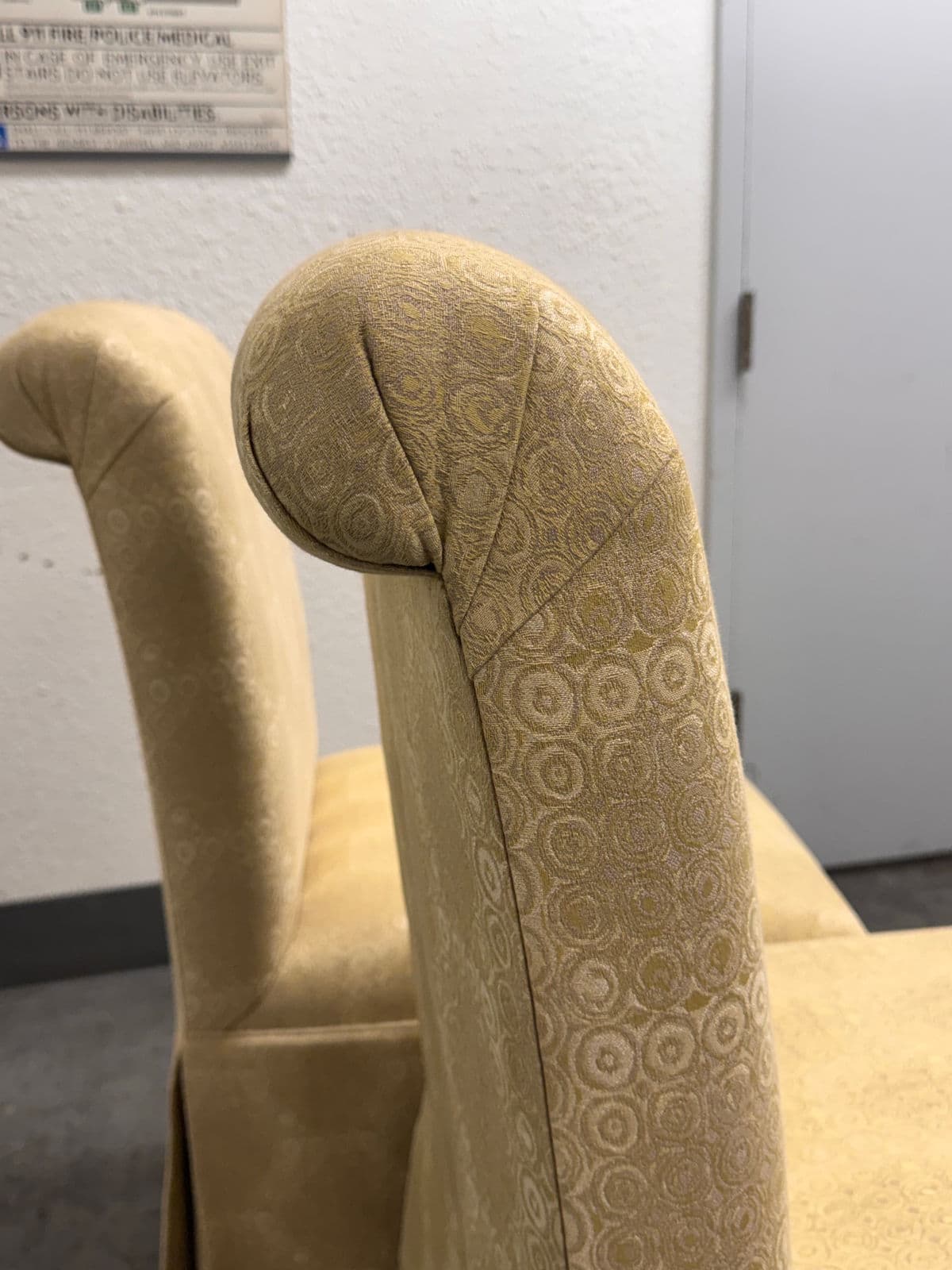 Custom Design Side Dining Chairs, Pair - Thumbnail 11