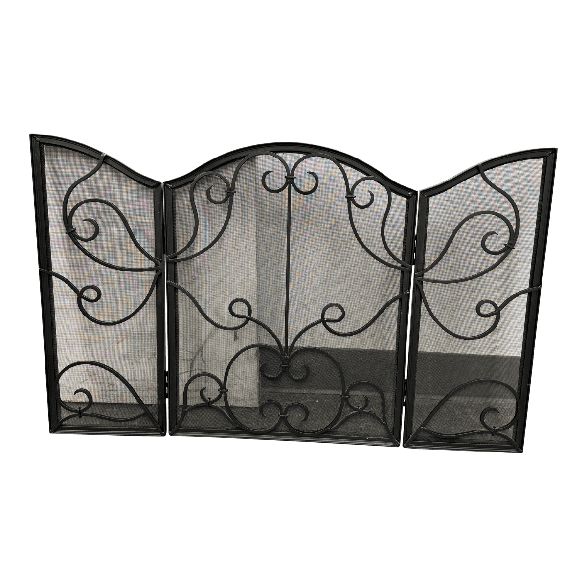 Vintage Spanish Style Fireplace Screen - Thumbnail 2