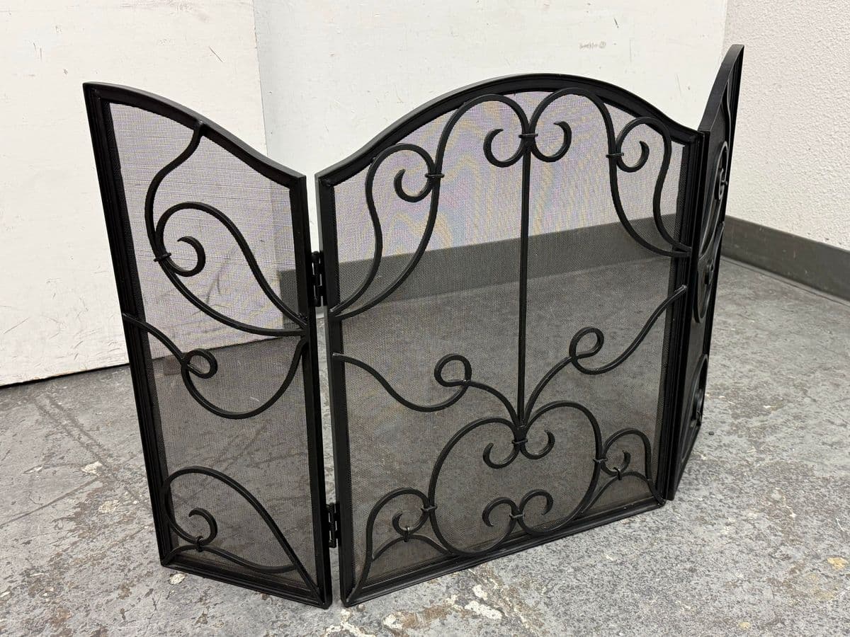 Vintage Spanish Style Fireplace Screen - Thumbnail 4