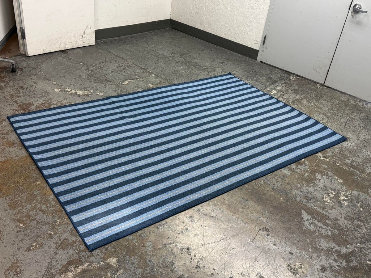 5ft 6in X 8ft 5in Karastan Cabo Del Sol Area Rug, Harbor Blue - Thumbnail 3