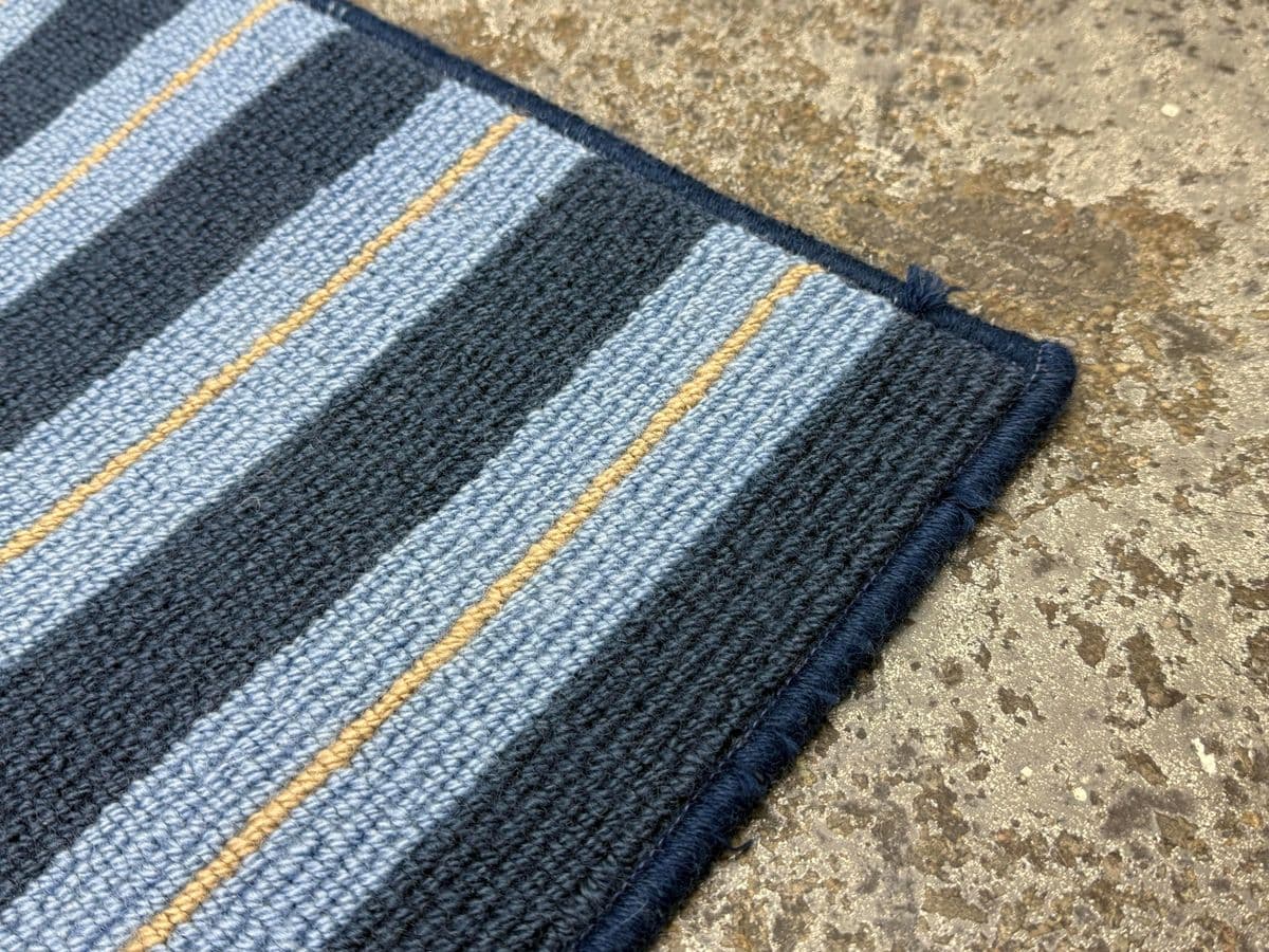 5ft 6in X 8ft 5in Karastan Cabo Del Sol Area Rug, Harbor Blue - Thumbnail 6