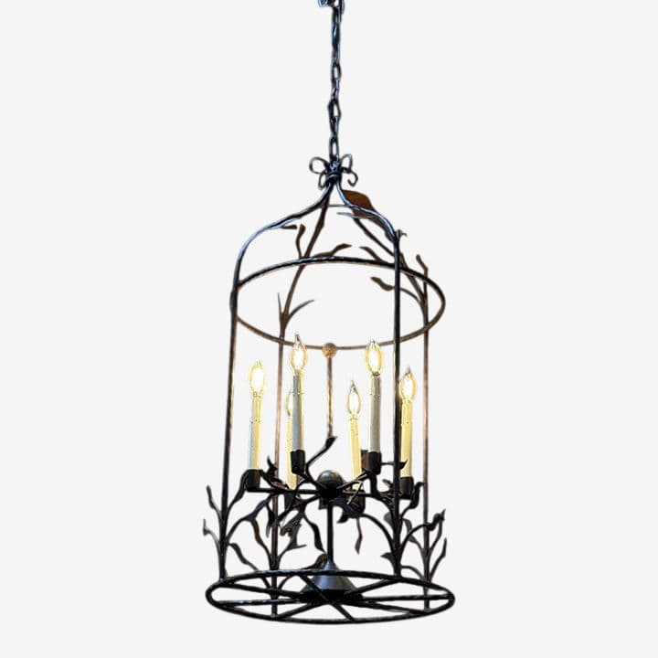 Ironware Celeste Lantern Chandelier - Image 1