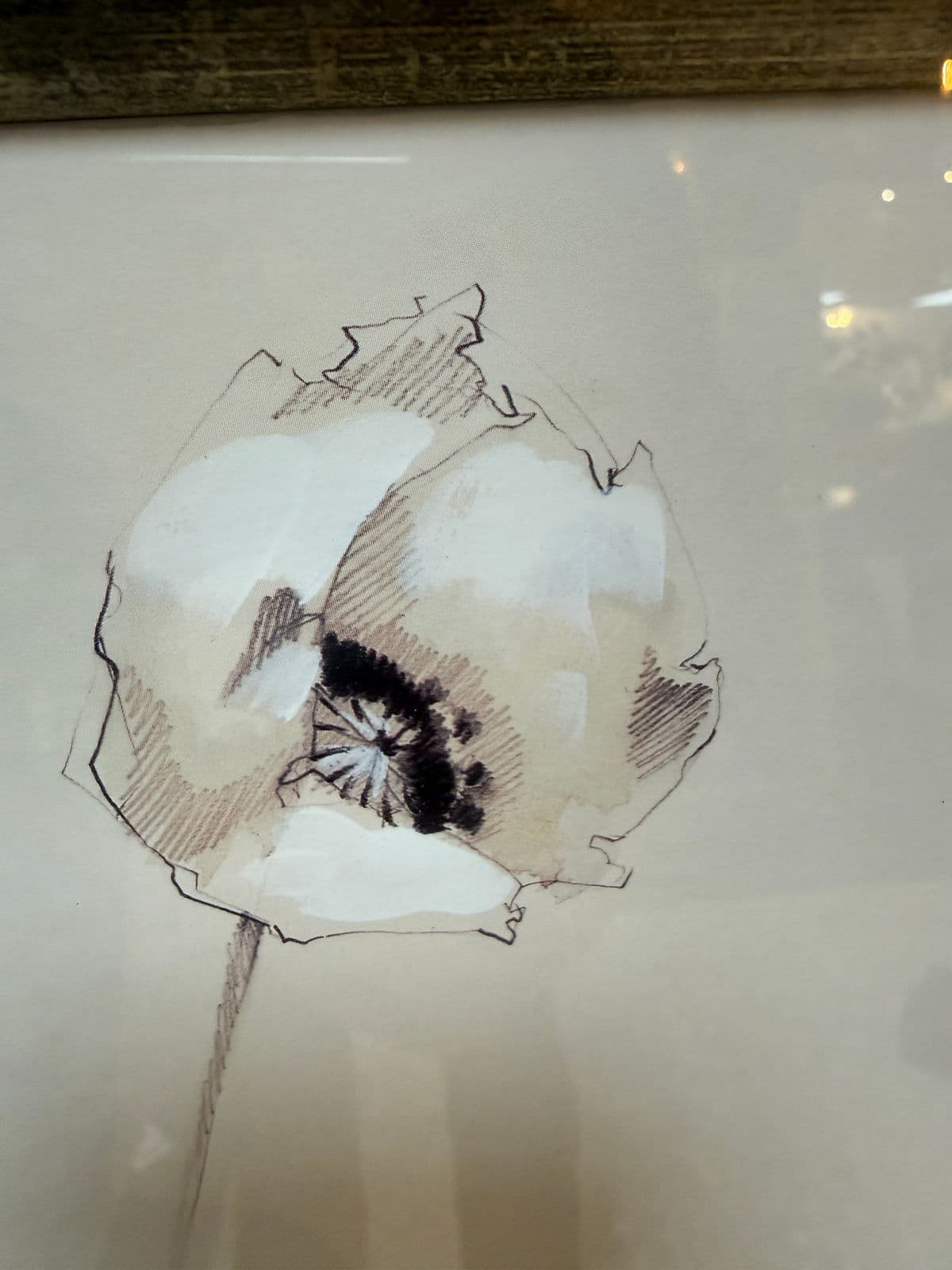 Elizabeth Jardine Striped Vase With Flowers Art Print, Signed - Thumbnail 6