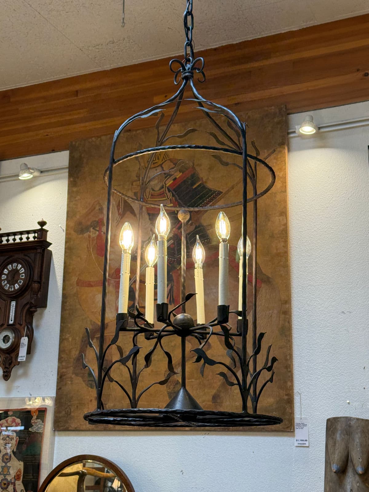Ironware Celeste Lantern Chandelier - Thumbnail 3
