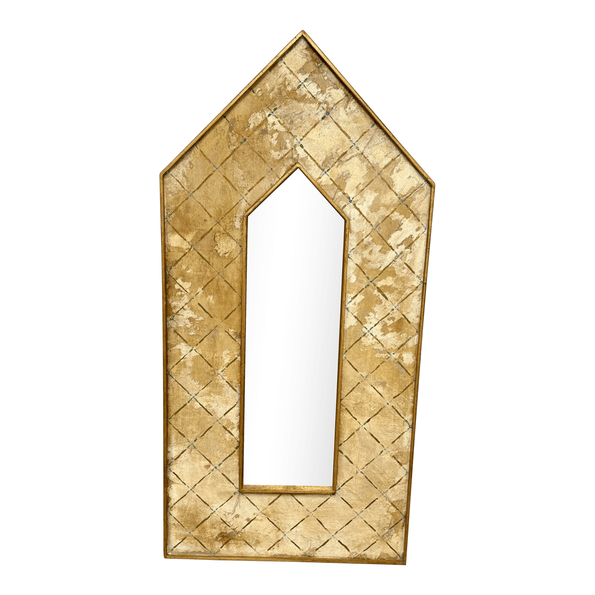 Vintage Italian Fresco Wall Mirror - Thumbnail 2