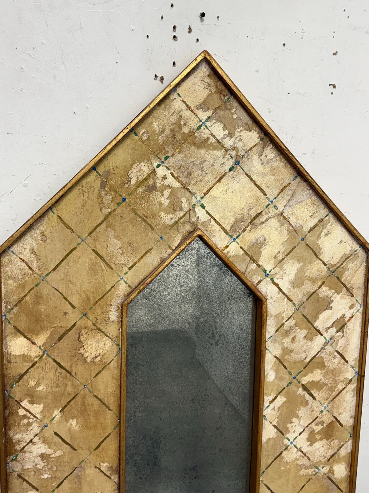 Vintage Italian Fresco Wall Mirror - Thumbnail 10