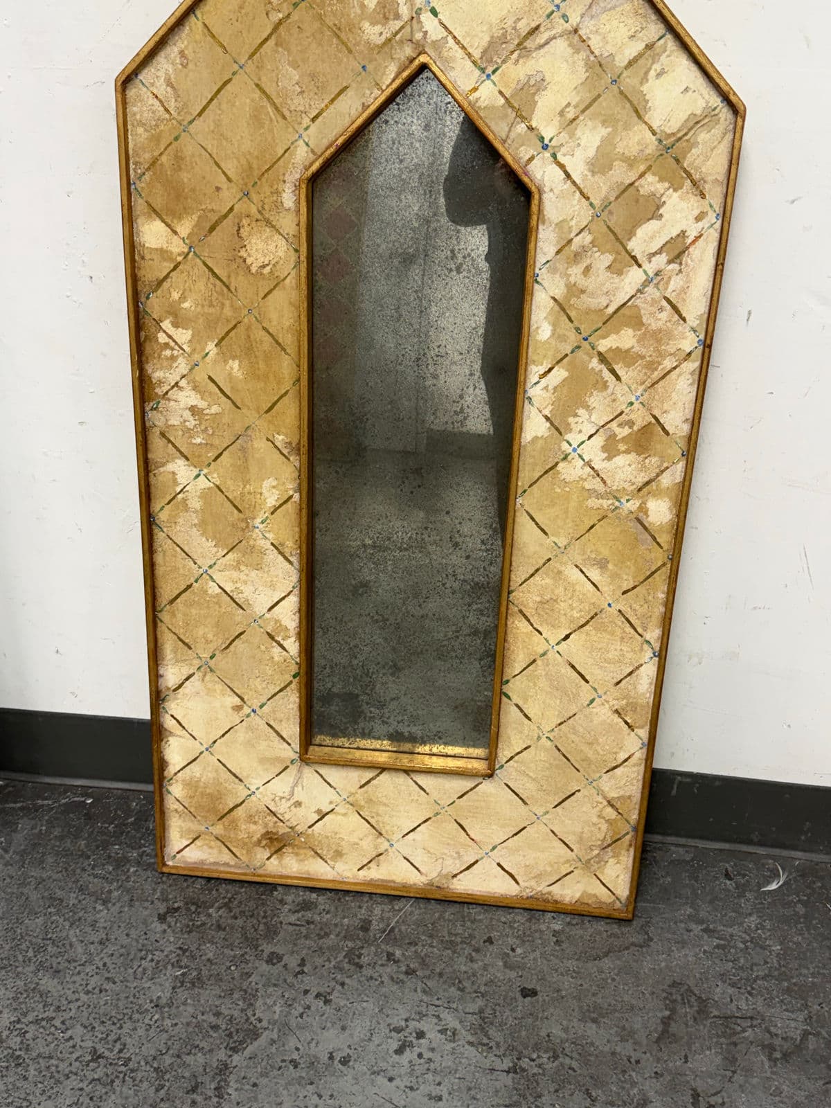Vintage Italian Fresco Wall Mirror - Thumbnail 5