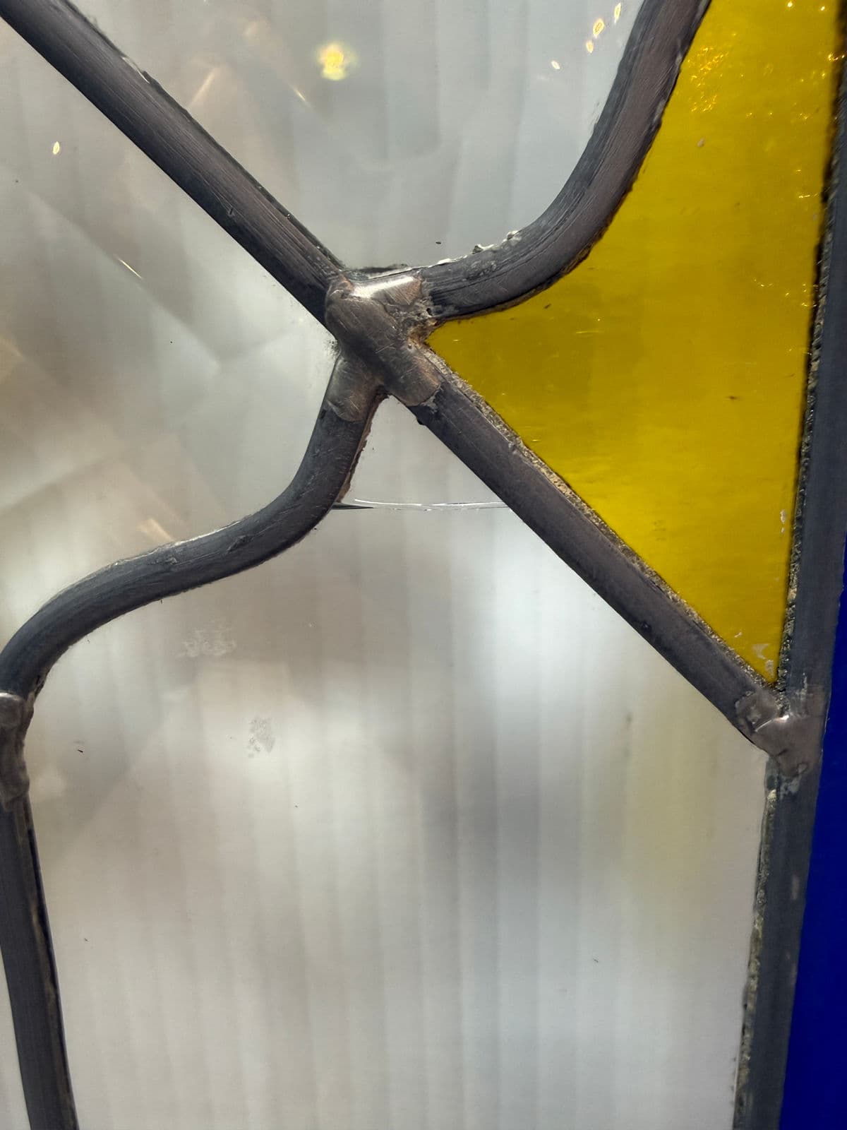 Victorian Style Stained Glass Panels, Pair - Thumbnail 12