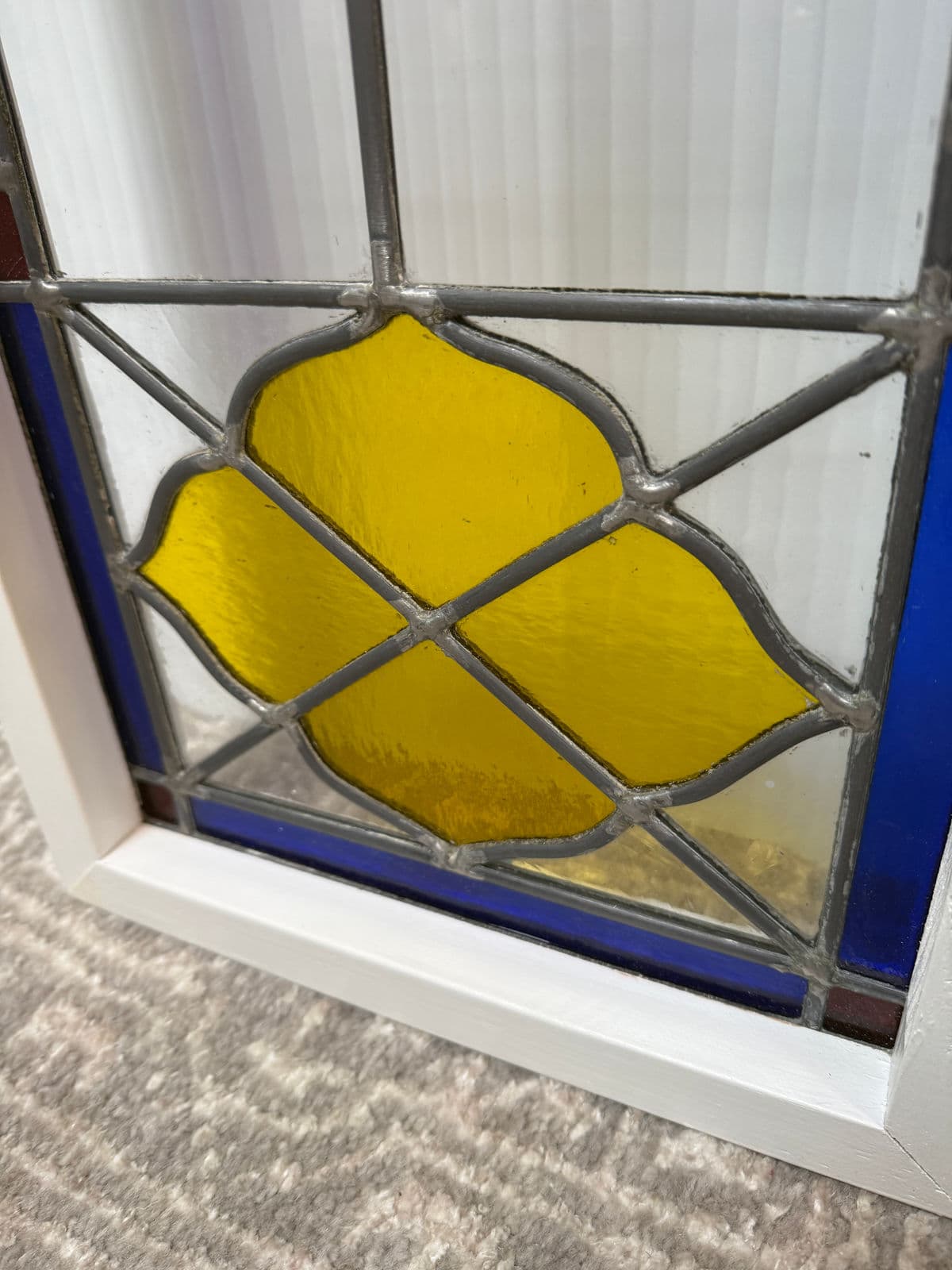 Victorian Style Stained Glass Panels, Pair - Thumbnail 10