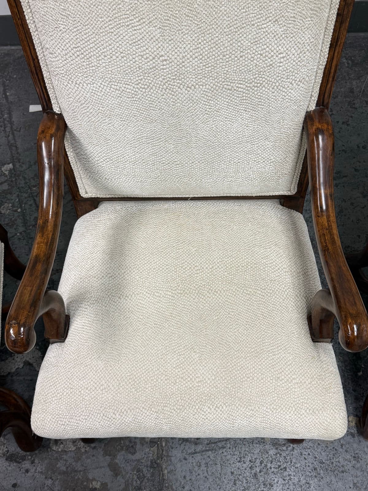 Vintage Louis XV Style Dining Armchairs, Set of Four - Thumbnail 10