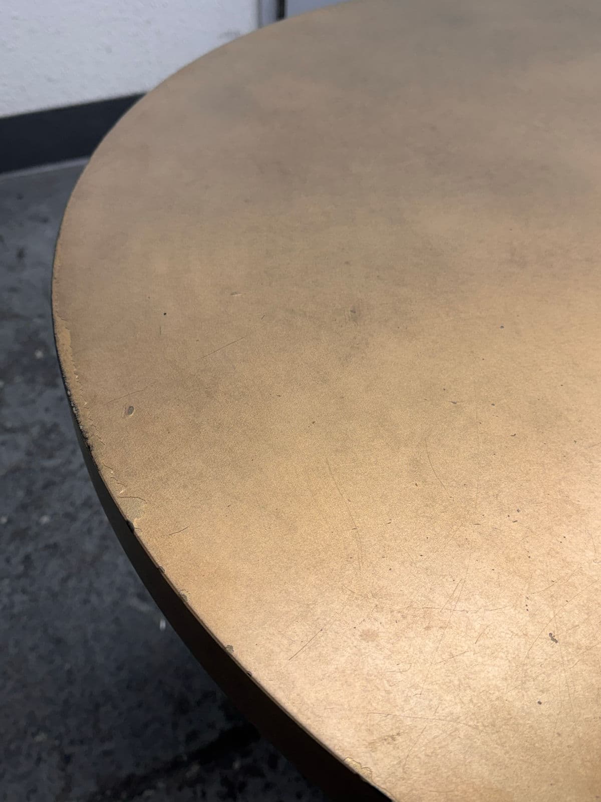 Metallic Gold Occasional Side Table - Thumbnail 9
