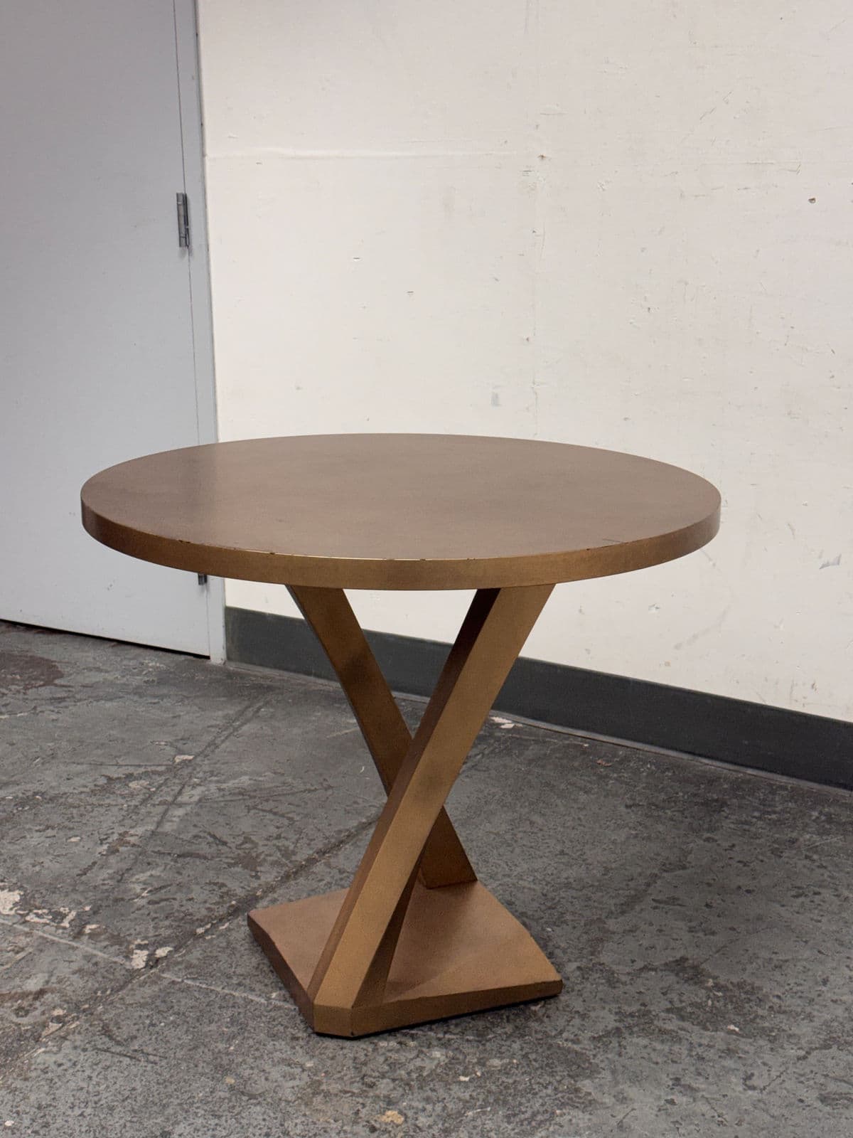 Metallic Gold Occasional Side Table - Thumbnail 4