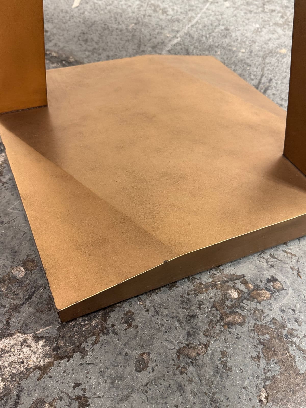 Metallic Gold Occasional Side Table - Thumbnail 11