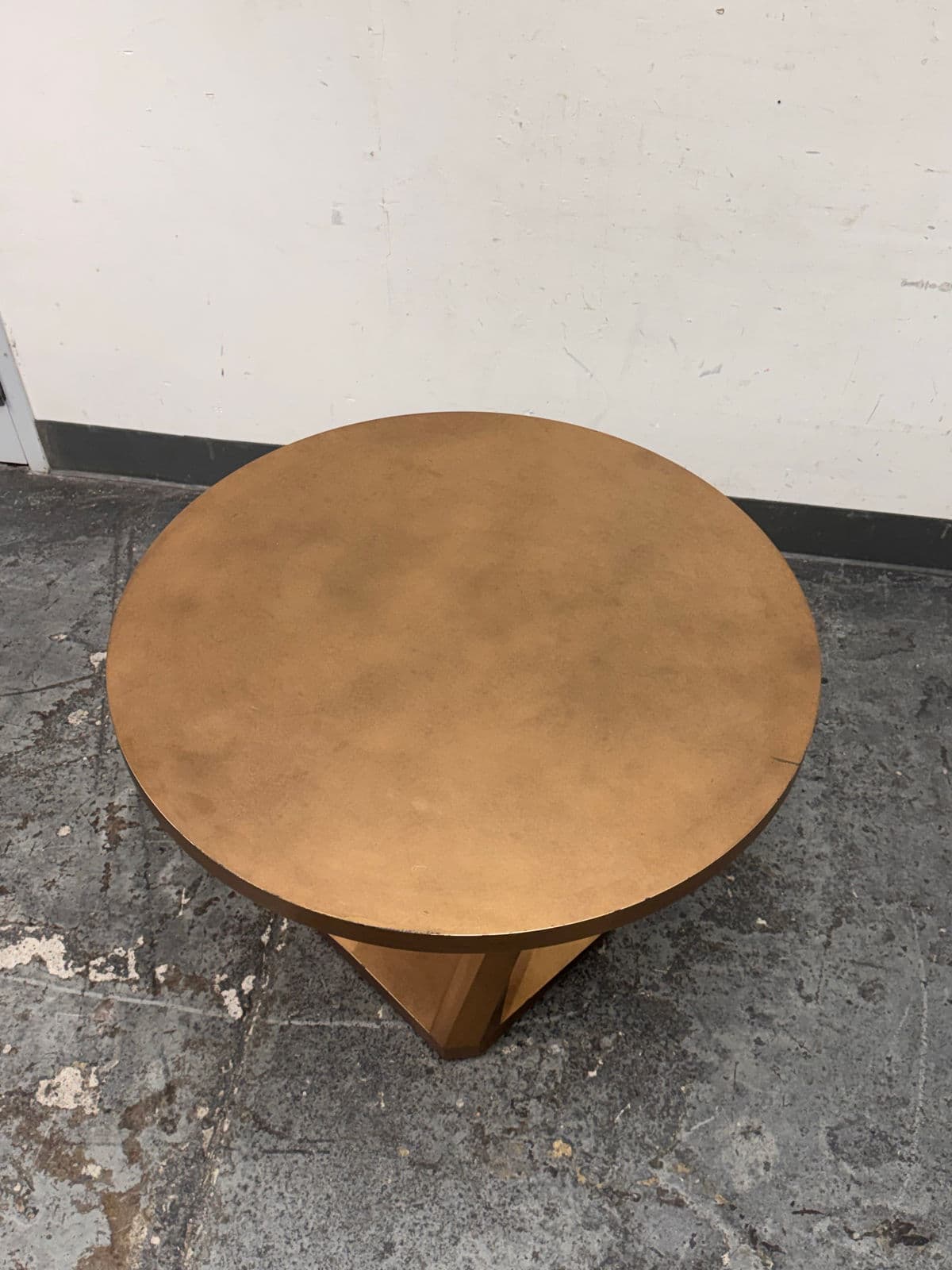 Metallic Gold Occasional Side Table - Thumbnail 13