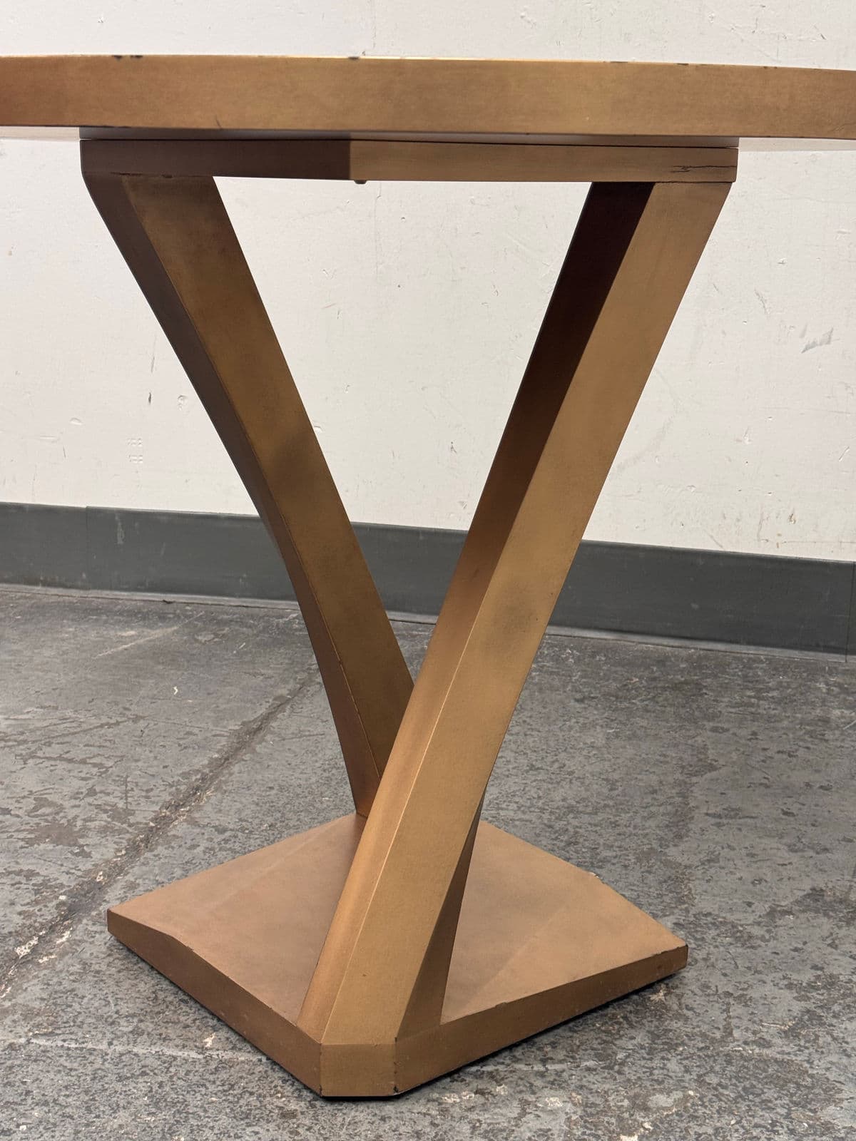 Metallic Gold Occasional Side Table - Thumbnail 6