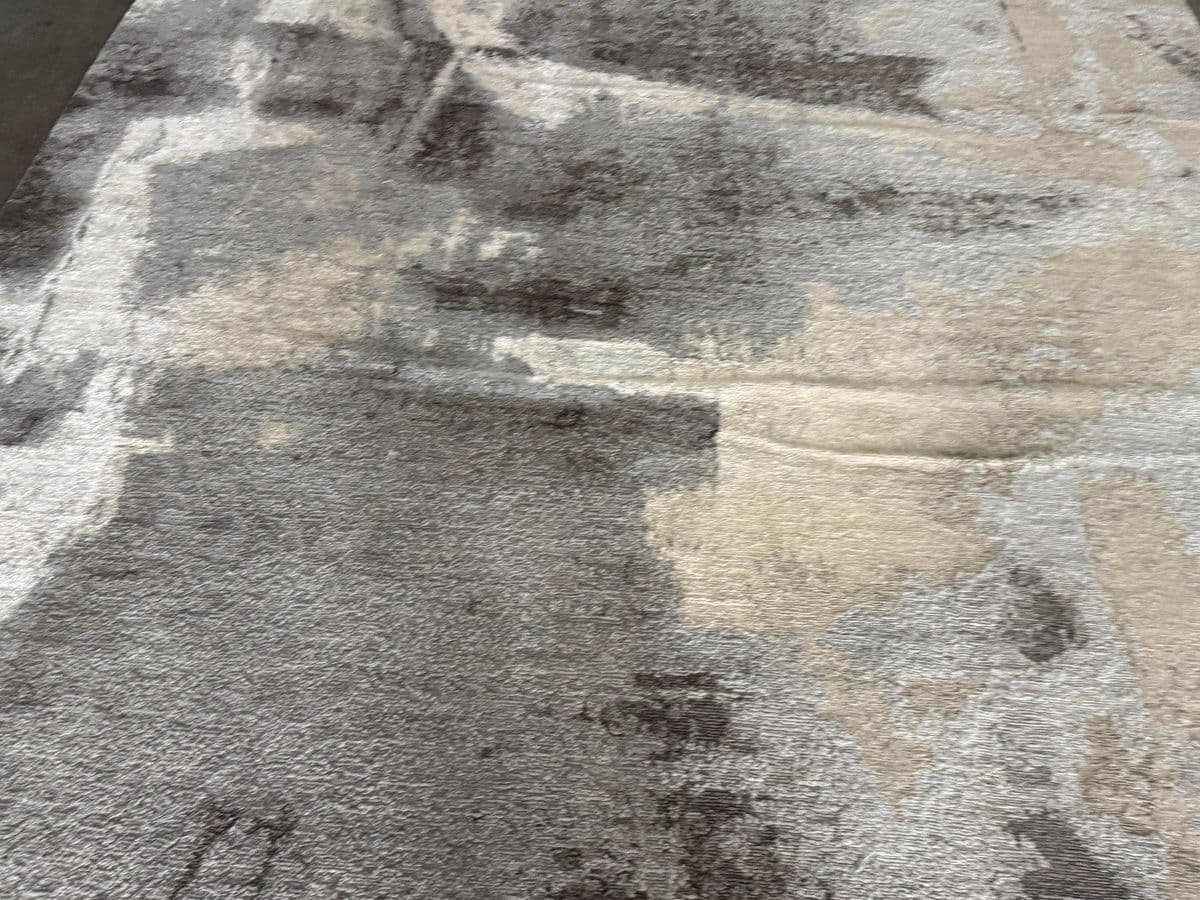 8ft 2in × 14ft 5in Caviar "Day Dream Collection" Banana + Wool Area Rug - Thumbnail 10