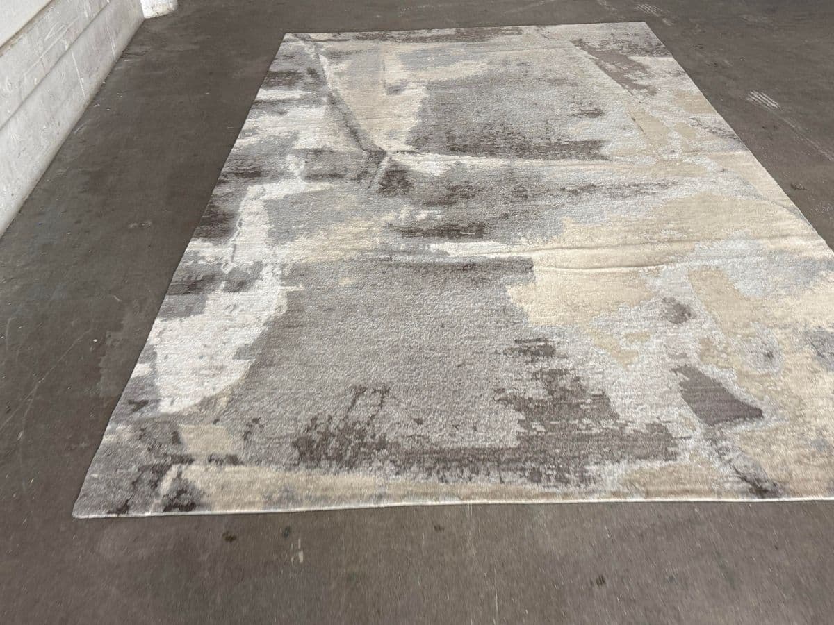 8ft 2in × 14ft 5in Caviar "Day Dream Collection" Banana + Wool Area Rug - Thumbnail 9