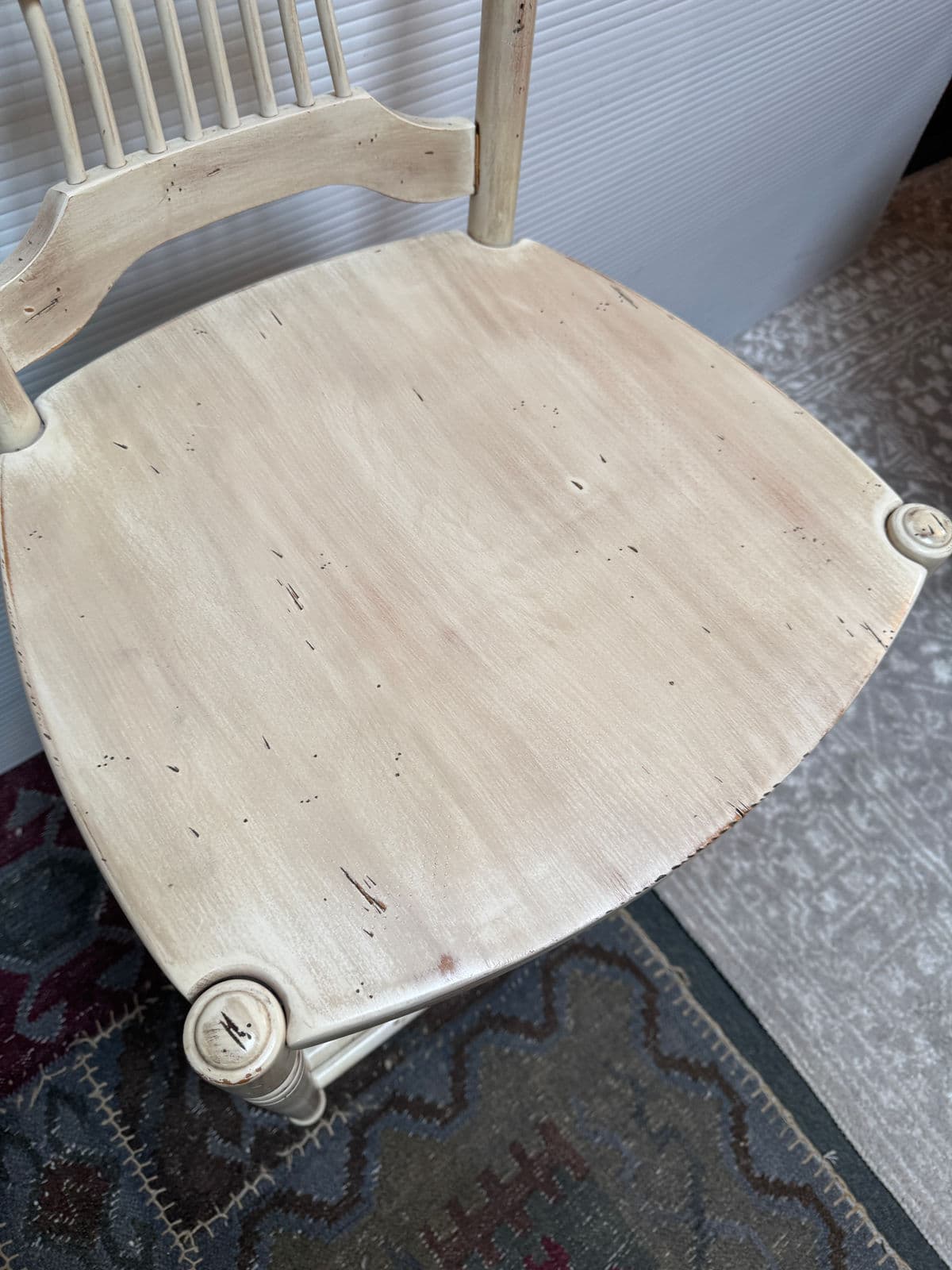 Sunrise Home French Provincial Counter Stools, Pair - Thumbnail 8