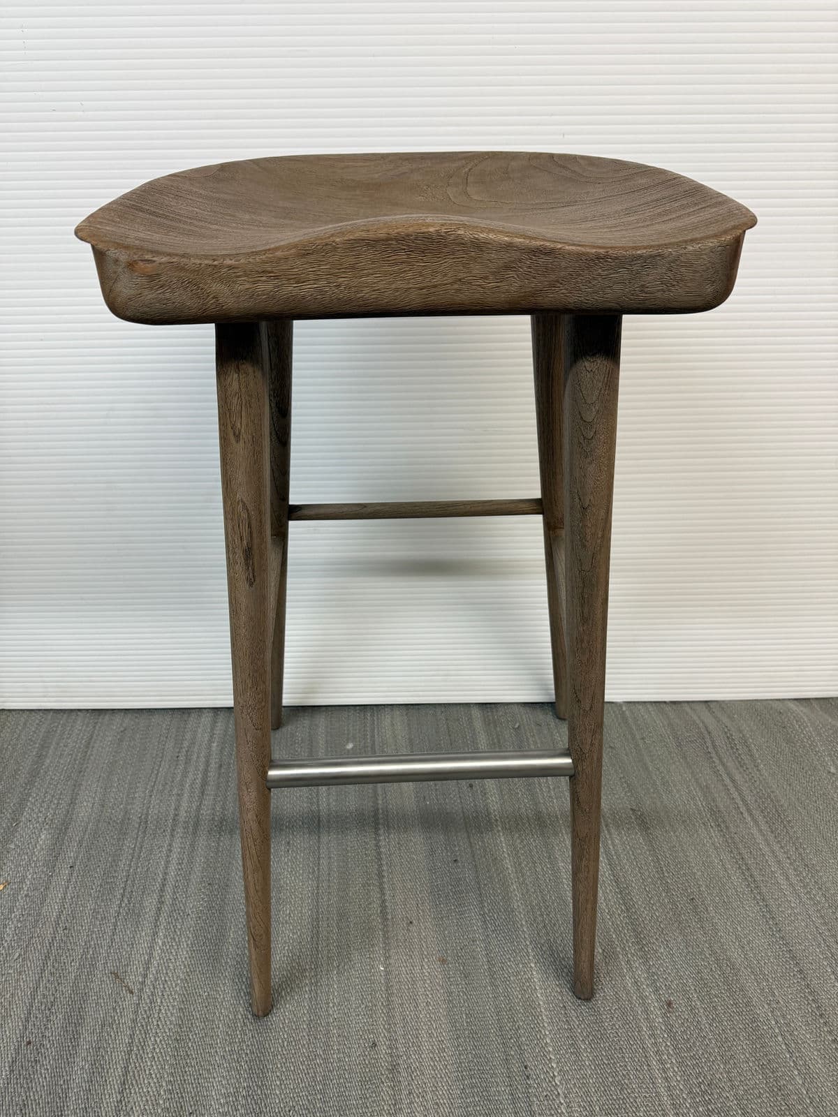 Brownstone Balboa Bar Stool, Driftwood - Thumbnail 4