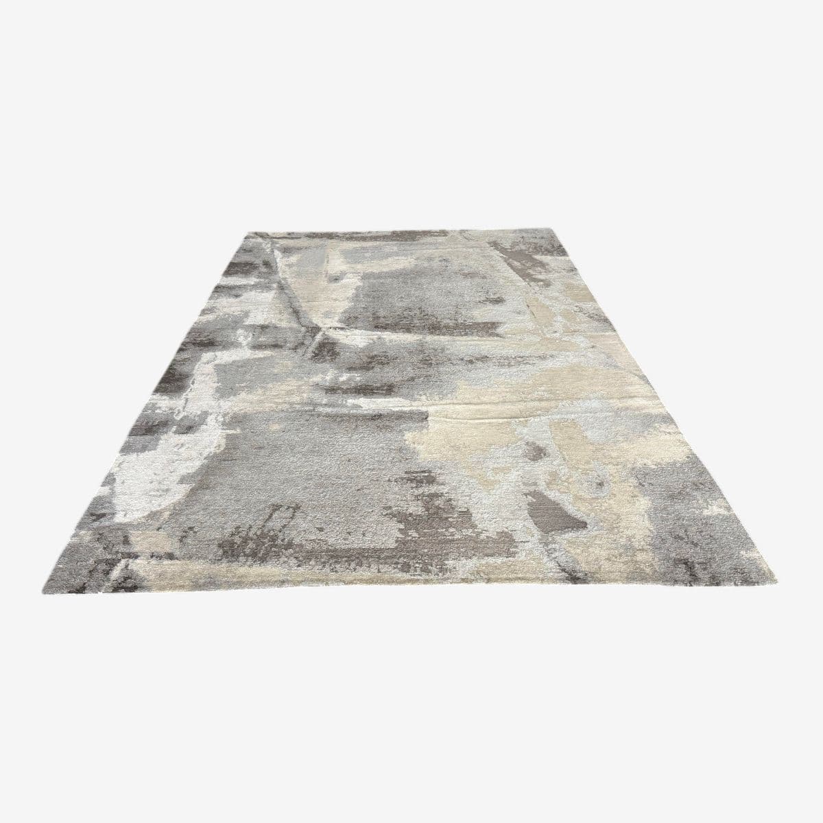 8ft 2in × 14ft 5in Caviar "Day Dream Collection" Banana + Wool Area Rug - Image 1